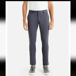 RHONE Slim Fit Flat Front Commuter Stretch Pants